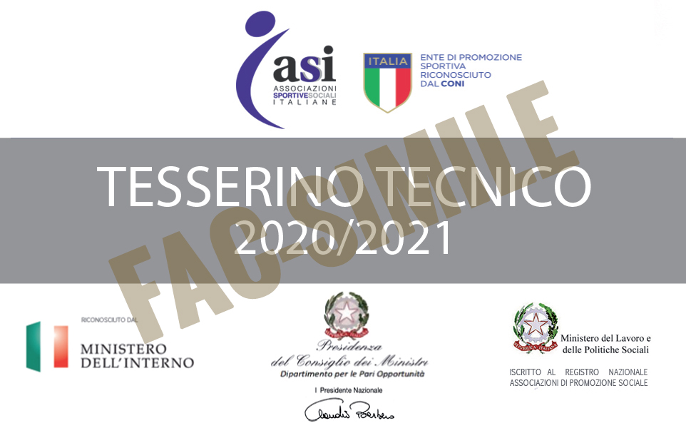 tesserino tecnico 2020fac simile