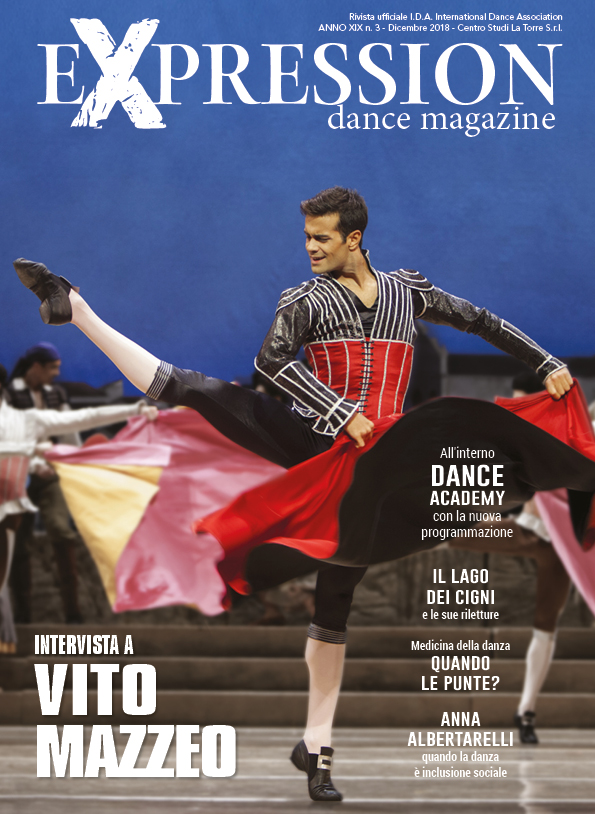 copertina Expression Dance Magazine Mazzeo