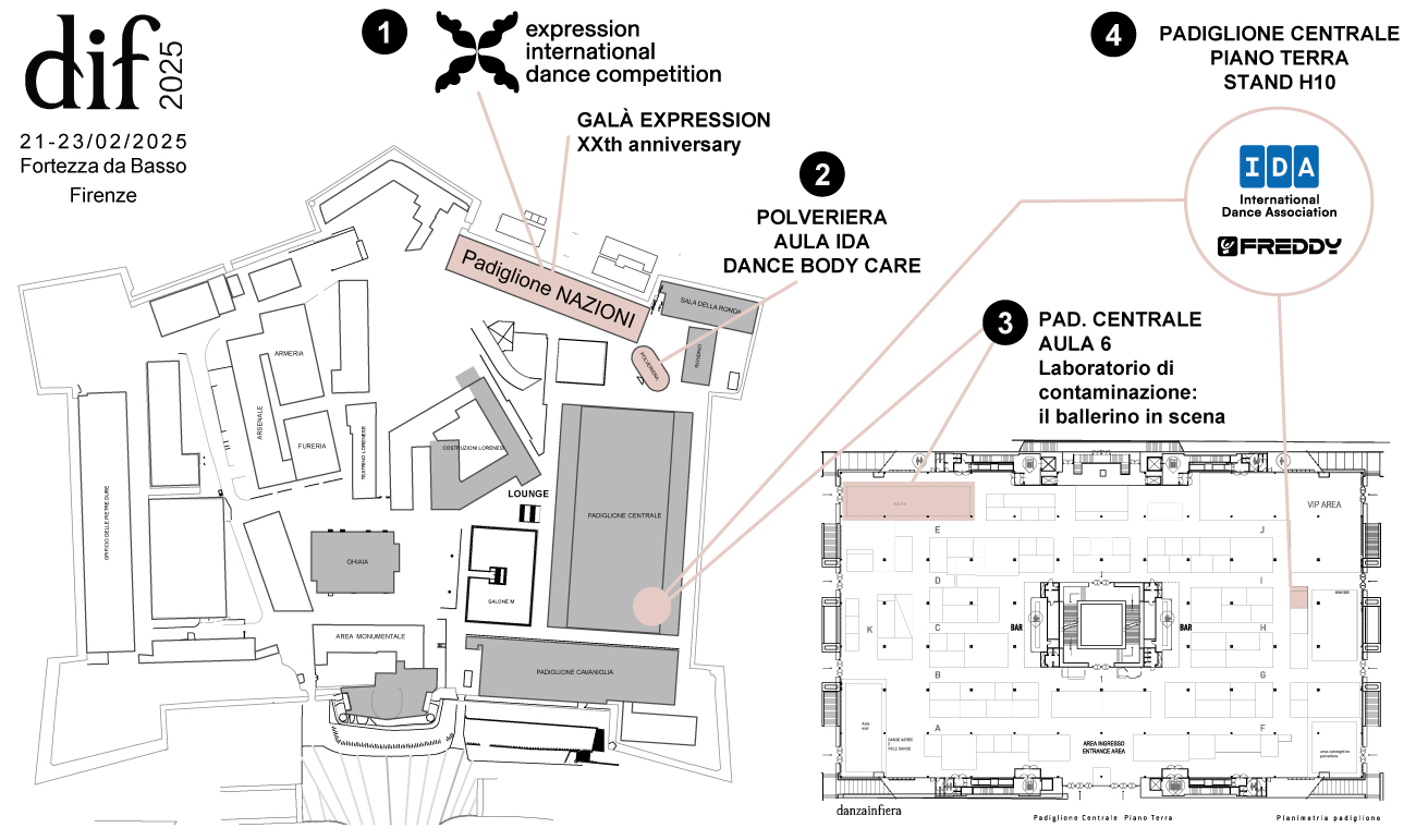 IDA padiglione mappa web