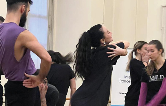 ballerino in scena