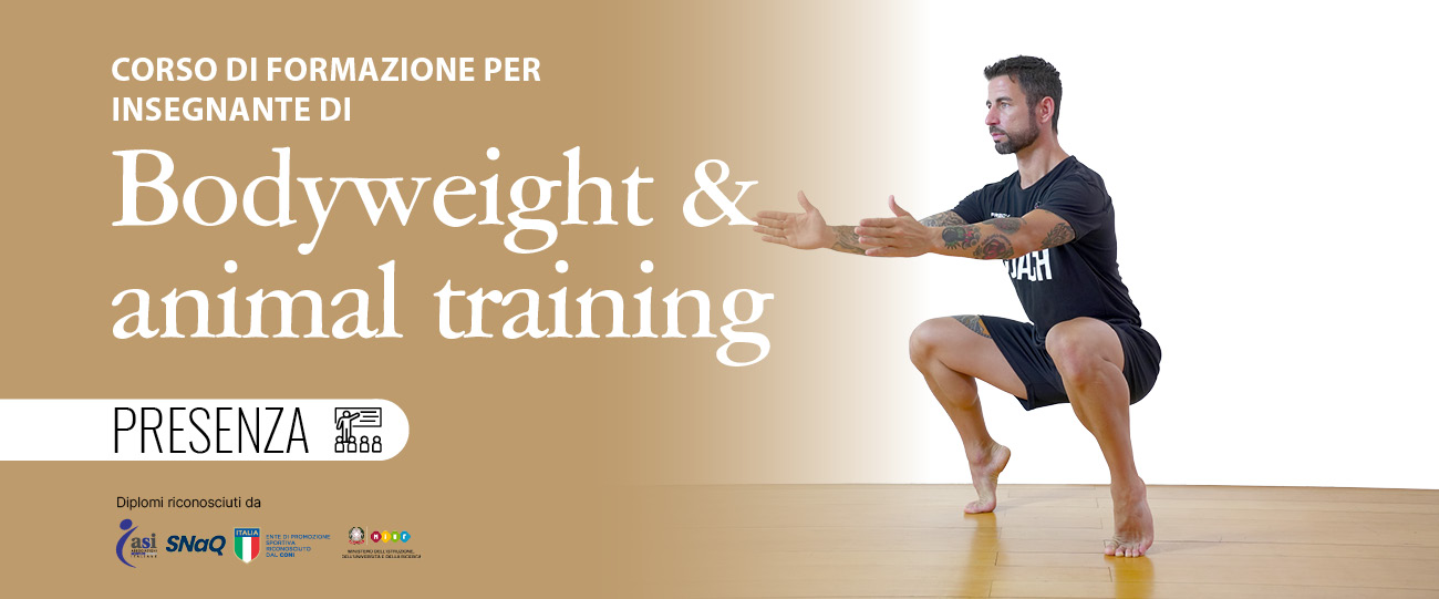 bodyweight e animal training