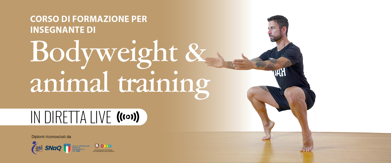 bodyweight e animal training live