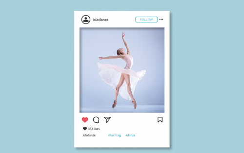 La danza balla su Instagram