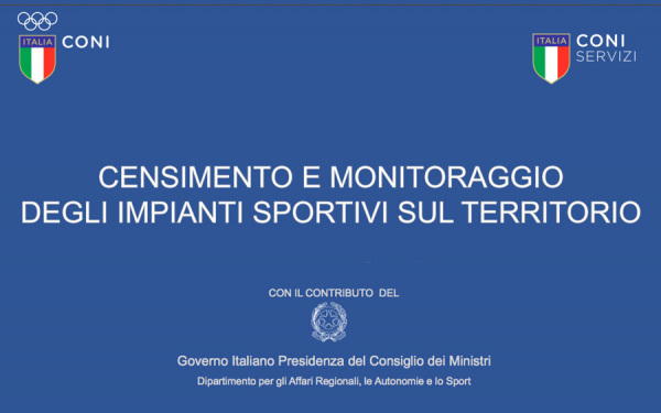 Un nuovo censimento nazionale per gli impianti sportivi