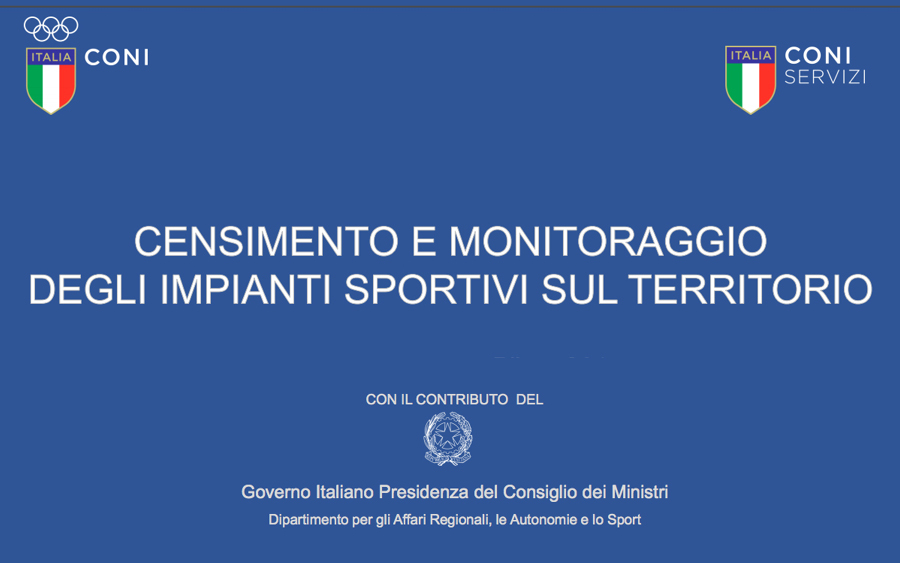 Un nuovo censimento nazionale per gli impianti sportivi