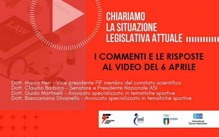 La domanda di indennità per i collaboratori sportivi, le risposte degli esperti